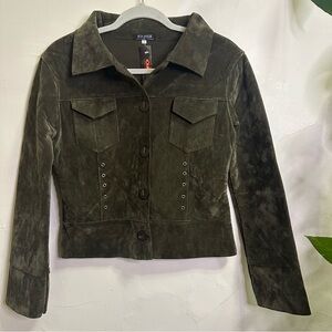 Y2K NWT Deadstock Olive Green Women's Jacket